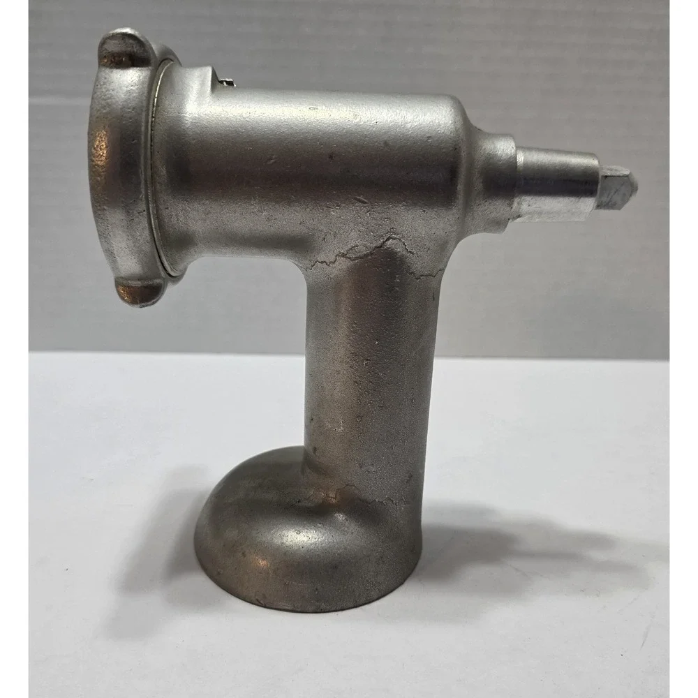 Vintage Metal KitchenAid Hobart Meat Grinder  With Attachments 1950s